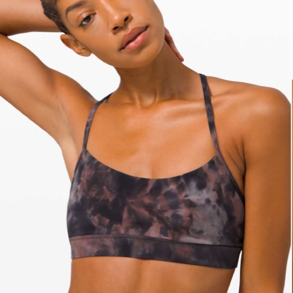 Lululemon Flow Y Bra Diamond Dye